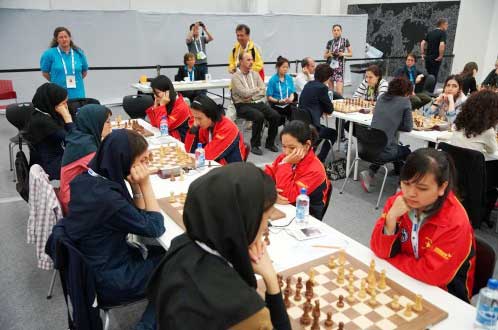 Cờ vua nữ Việt Nam lên thứ 10 tại Olympiad 2014