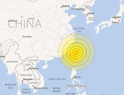 Động đất mạnh ở Đài Loan