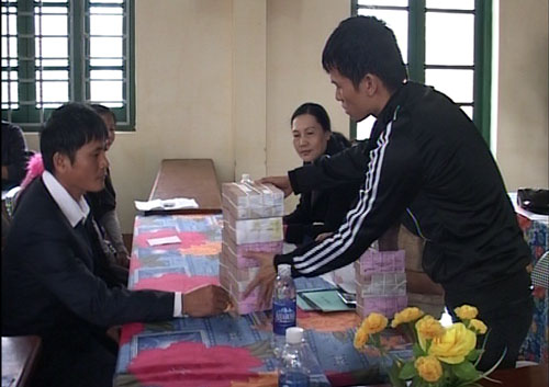 HTX Công nghiệp và Vận tải Chiến Công chi trả đền bù dự án khai thác Mỏ Đầm Bàng