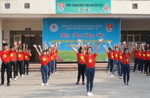 Hội thi Dân vũ Trường Cao đẳng Y tế Thái Nguyên