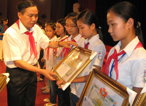 T.P Thái Nguyên: Biểu dương cháu ngoan Bác Hồ xuất sắc