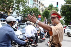 Hà Nội: Phân luồng giao thông quanh khu vực Nhà Quốc hội mới