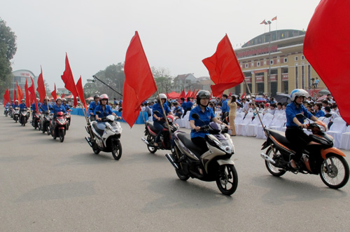 Ngày hội Thanh niên với văn hóa giao thông năm 2013