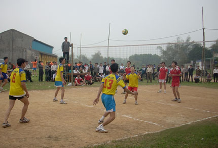 Sôi nổi phong trào TDTT ở Cổ Lũng