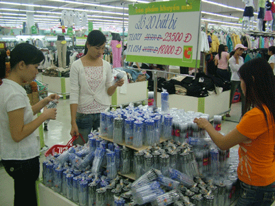 Hàng Việt đã có chỗ đứng  