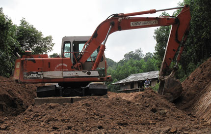 Thênh thang đường về bản