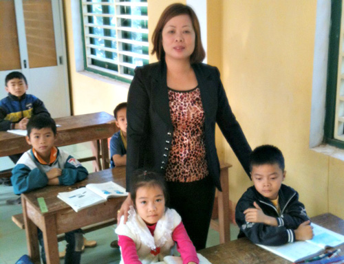 Gắn bó với giáo dục vùng cao