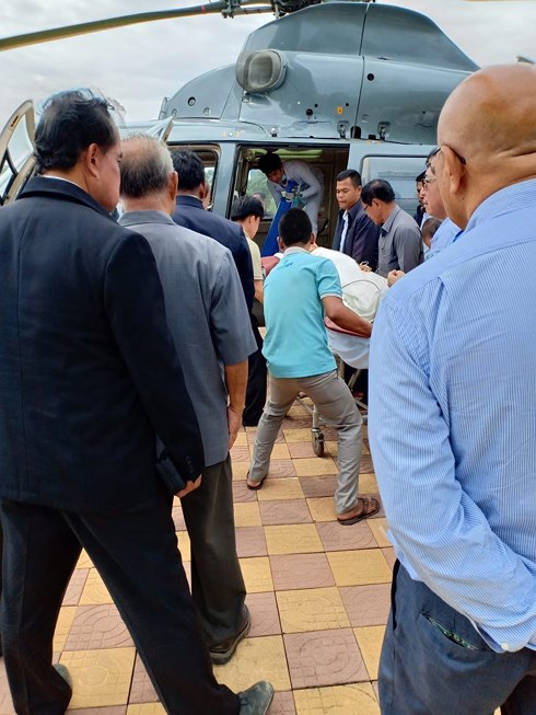 Hoàng thân Campuchia bị thương nặng do tai nạn giao thông