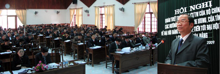 Hội nghị cán bộ chủ chốt triển khai văn bản Đại hội Đảng các cấp