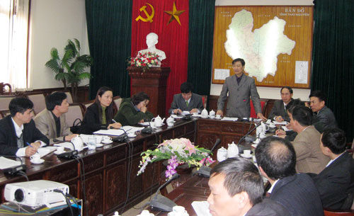 Bàn biện pháp phối hợp thực hiện các mô hình, dự án