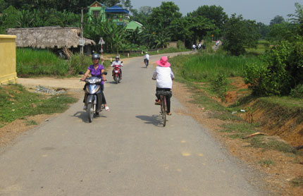 Đổi thay ở một xã ATK