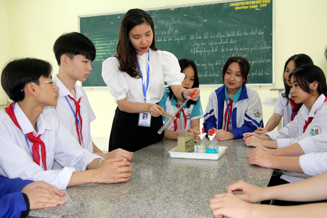 Cô giáo trẻ đa tài - Báo Thái Nguyên điện tử