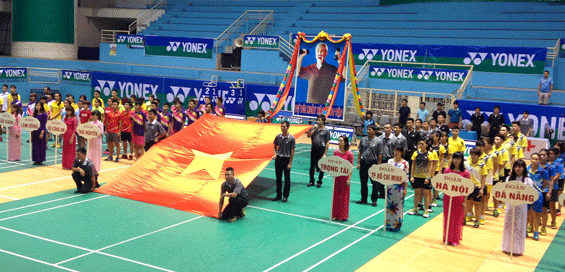 Khai mạc giải vô địch cầu lông cá nhân toàn quốc