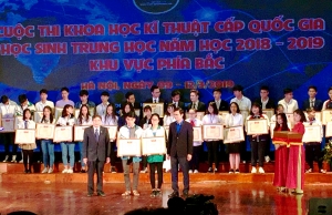 Thái Nguyên đoạt bốn giải trong Cuộc thi Khoa học kỹ thuật cấp Quốc gia 