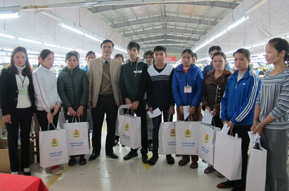 Chăm lo Tết cho người lao động