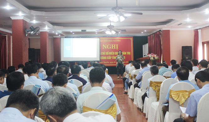 Thái Nguyên xếp thứ 12/63 tỉnh, thành phố về chỉ số PAPI năm 2018