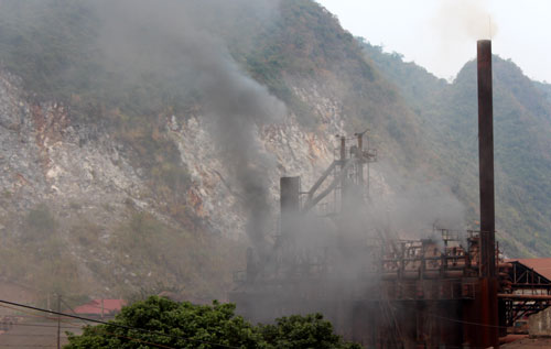 Ô nhiễm môi trường tại Cụm công nghiệp Trúc Mai