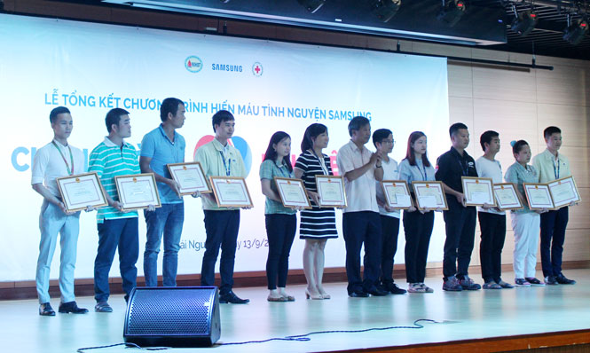 Công ty TNHH Samsung Electronics Việt Nam:  Thu được hơn 18 nghìn đơn vị máu