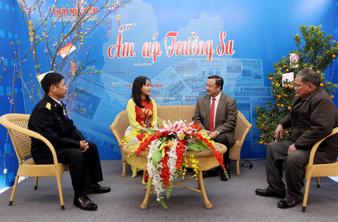 Chương trình giao lưu: Ấm áp Trường Sa