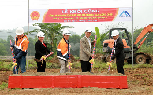 Khởi công xây dựng Nhà văn hóa trị giá gần 1 tỷ đồng