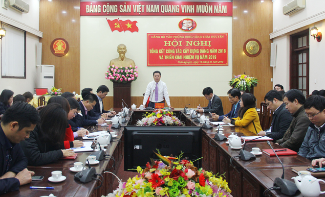 Văn phòng UBND tỉnh triển khai nhiệm vụ năm 2019
