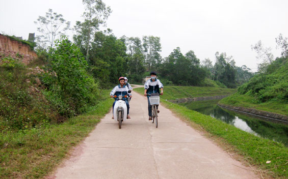 Xã “không điểm” về đích