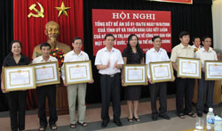 Sơ kết Đề án số 01-ĐA/TU