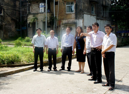 Kiểm tra các khu chung cư cũ