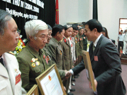Thái Nguyên: Đại hội thi đua yêu nước "Cựu chiến binh gương mẫu"