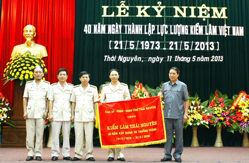 Ngành Kiểm lâm tỉnh kỷ niệm 40 năm Ngày truyền thống