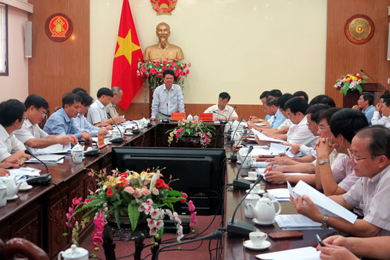 Kiểm tra thực hiện Chương trình XDNTM tại Thái Nguyên 