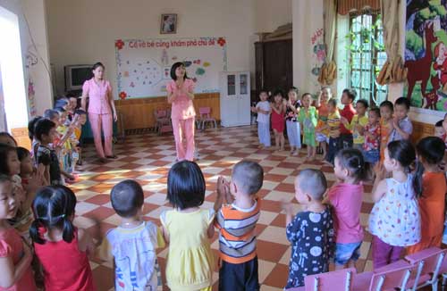 90,6% số xã, phường, thị trấn đạt chuẩn phổ cập giáo dục mầm non cho trẻ em 5 tuổi