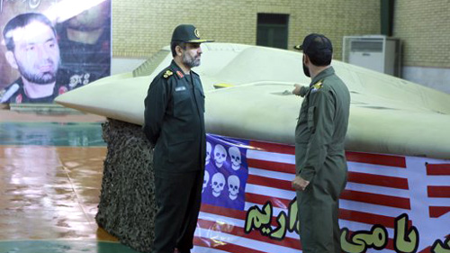 Iran công bố hình ảnh máy bay do thám Mỹ bị bắn rơi