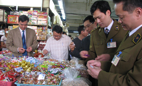 Đại Từ: Xử lý 4 vụ vi phạm quy chế tem nhãn hàng hóa