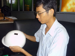 Mũ bảo hiểm cho người hay quên đội