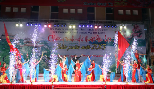 Chương trình nghệ thuật chào Xuân 2013