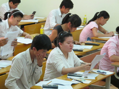 Thực hiện nghiêm túc đợt thi đại học thứ II