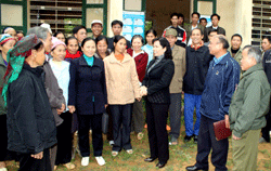 Các đại biểu HĐND tiếp xúc cử tri