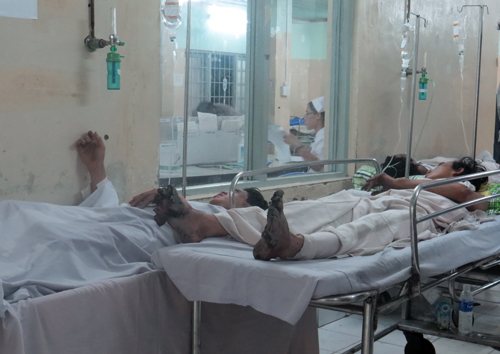 Bà Rịa - Vũng Tàu: Nổ ở nhà máy thép Pomina, 12 người nhập viện