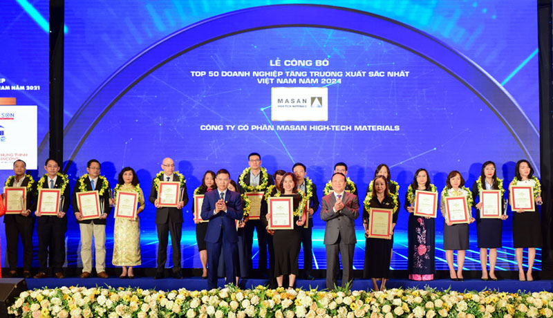 Masan High Tech Materials Honored On Top 50 Vietnam Best Growth 2020