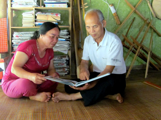 Trụ cột của xóm Đá Mài