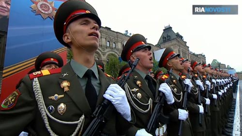 Lễ diễu binh hoành tráng mừng Ngày Chiến thắng tại Nga