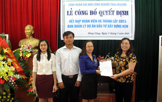 Phát triển đoàn viên, tổ chức công đoàn cán đích trước kế hoạch