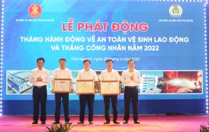 Phát động Tháng hành động về An toàn vệ sinh lao động và Tháng Công nhân năm 2022