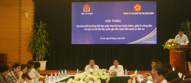 Phấn đấu đến năm 2020 cấp số định danh cho toàn bộ công dân