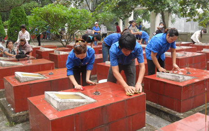 Luôn quý trọng, biết ơn những người đã hy sinh, cống hiến (*)