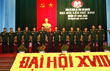 Đại hội Đảng bộ Quân sự tỉnh, huyện Phú Lương, Định Hóa thành công tốt đẹp