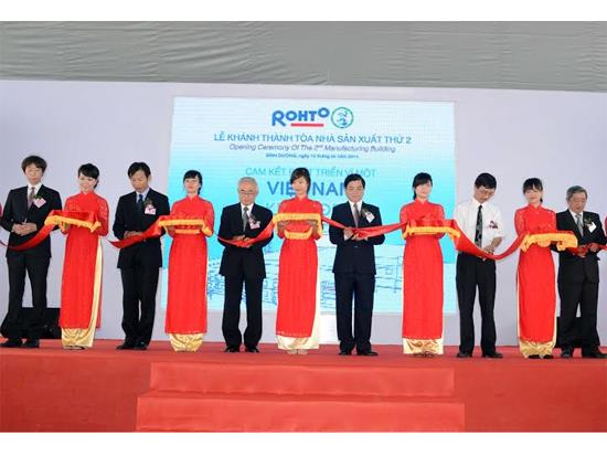 Rohto rót 33 triệu USD vào Bình Dương - Báo Thái Nguyên điện tử