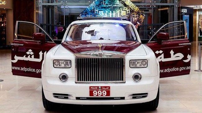 Rolls-Royce Phantom trở thành xe tuần tra cảnh sát