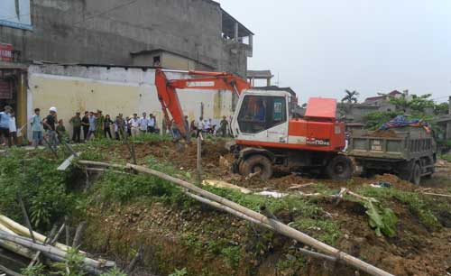 Bảo vệ thi công Dự án đường quy hoạch và cơ sở hạ tầng Khu dân cư số 5